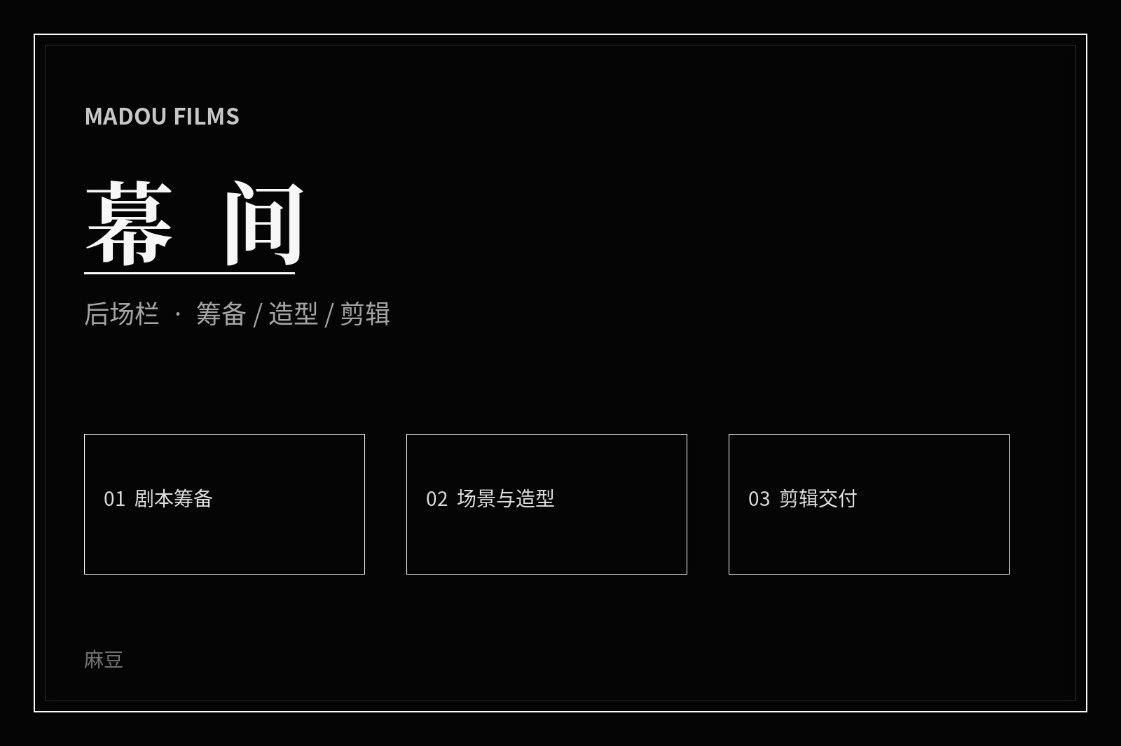 影视幕后创作的视觉导览